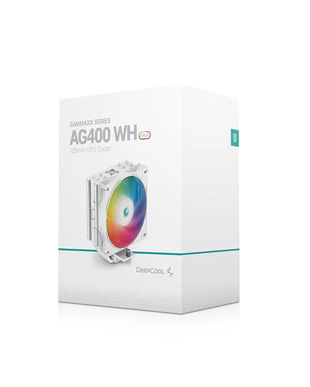 AIR COOLING DEEPCOOL AG400 WH ARGB WHITE